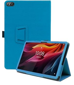 Magnet Protective Case For Acer Iconia tab A10 10.1inch Android Tablet– Shockproof Cover With Clean pen,Hand Strap,Slim and Durable Case,WaterProof,Anti-Scratch,LightBlue