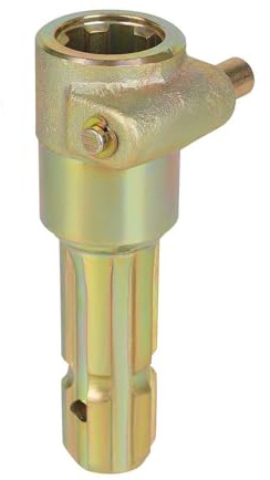Haofy Extensor de Toma de Fuerza Estriado Adaptador de Toma de Fuerza de Acero Inoxidable para Tractores de 70 Caballos de Mejora la Eficiencia de Transferencia de Energía Extiende la Longitud del Eje