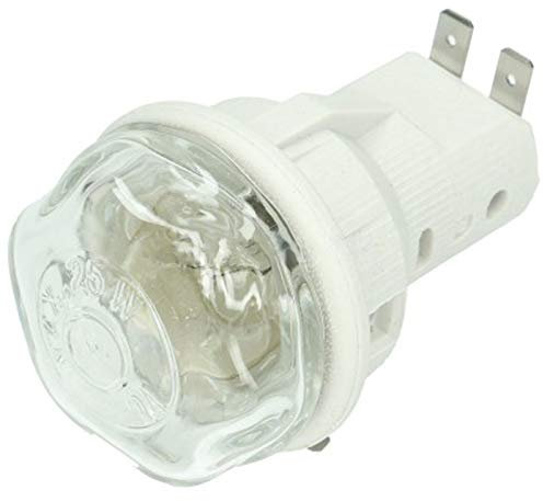 SPARES2GO Lamp Light Bulb & Holder for Belling Oven Cooker - Fitment List B