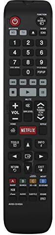 AH59-02406A Télécommande de Remplacement - VINABTY AH5902406A Télécommande pour Samsung Blu-Ray Home Theater System HTE3500ZC HT-EM45/ZA HT-E5500 HTEM53CZA Remote Controller avec Netflix