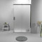 Box Doccia Angolare - Cabina Doccia Elite con Porta Scorrevole Vetro Temperato 6mm,Anticalcare con Profilo Cromato e Chiusura Magnetica (70 x 120 cm, Opaco)