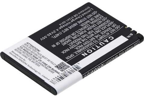 TCTK Akku 1700mAh Kompatibel mit [Nokia] 6760 Slide, Clipper, E52, E55, E61i, E63, E71, E71x, E72, E90, E90 Communicator, E90i, N810, N810 Internet Tablet, WiMAX Edition, N97, RM-683, RM-784, RM-792