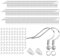 Ganci per Orecchini 120 Pezzi Argento Ipoallergenici Argento 925 Ganci con 120 Earring Safety Backs Orecchini Che Fanno Le Forniture Kit per Realizzare Gioielli Fai da te