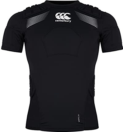 Canterbury Pro Protection Rugby-Weste für Erwachsene, Uni, schützt Brust und Schultern, atmungsaktiv, leichte und Flexible Schutzweste