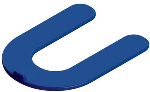 Karl Dahm Fugenabstandshalter U-Form, je 100 St. I Robuste Abstandhalter aus Kunststoff I Ideal zur Verlegung von Wand- und Bodenplatten I Fliesen-Abstandshalter (2,0 mm)