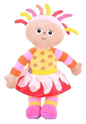 XREFF Niedliche Anime Nacht Garten Plüsch Spielzeug Soft Cartoon Makka Pakka Schlafende Umarmung Kissen Puppe für Kinder Baby Geburtstagsgeschenk 45cm Upsy Gänseblümchen