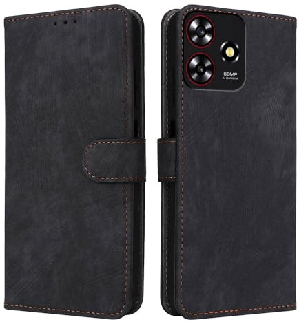 XINNI Handyhülle für ZTE Blade V50S 4G 2023 / ZTE Blade A73 4G | RFID Protect PU/TPU Klappetui Schutzhülle Flip Magnetisch Telefonhülle