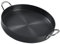 Tnfeeon Korean Grill Pan BBQ Grill Pan Non Stick Coating Round BBQ Griddle Frying Pan for Indoor Outdoor Cooking (40cm / 15.75in)