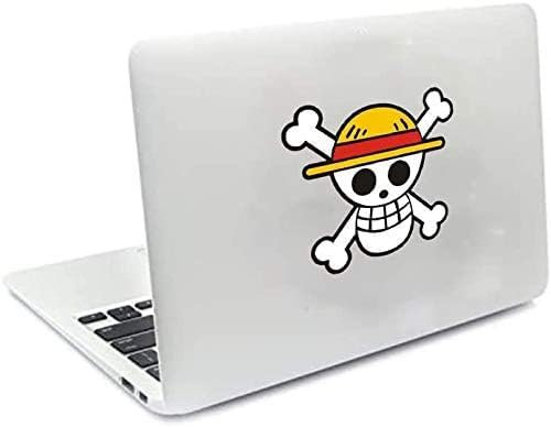 (1er Set, 12 x 12 cm) Anime Autoaufkleber – Strohhut Luffy Gear 5 Skull Auto Nika Fenster Aufkleber Peeking Car Sticker DIY für Motorrad Laptop Skateboard Fenster Auto Kofferraum, Anime Dekoriert
