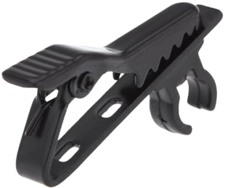 Microphone Clip on Shirt Lightweight Lapel Tie Microphone Clamp Holder | Mike Tie Clip for Recording Video Conferencing