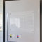 ChicBosomn Monthly And Weekly Calendar For Fridge, Clear Acrylic Magnetic Whiteboard For Fridge, Reusable Planner Whiteboard Calendar With 6 Pens(A3)