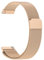 Amzpas Edelstahl Mesh Uhrenarmband 22mm 20mm 19mm 18mm Metall Ersatz Armband Magnetverschluss Smartwatch Schnellverschluss Watch Uhren Ersatzband Für Damen Herren(20mm,Roségold)