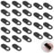 25 Pack Laptop Camera Cover Slider, Webcam Cover Slider for Privacy, Phone Camera Cover, Laptop Webcam Cover, For Laptop, Desktop, Pc, Tablet, Smartphone and More (Black)