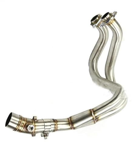 Exhaust Silencer For Kawasaki For ER6N ER6F Z650 For Versys 650 2012-2018 Motorcycle Exhaust Crossover Front Center Tube Complete