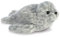 Aurora, 31720, Mini Flopsie Seehund, 20cm, Plüschtier, grau