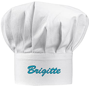 Amikado - Gorro de Cocinero Blanco Personalizado