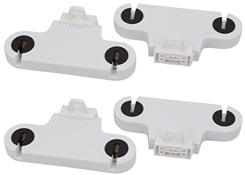 Aexit 4pcs AC 500V 2A G5-F288C1 T5 Douille Lumière Douille G5 Base Support De Lampe Fluorescent NY148198W810836U