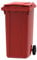 Office Needs Direct Red Wheelie Bin Polyethylene 240 Litre Wheeled Recycling Waste Bin