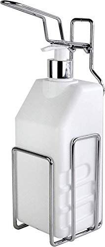 Enviro Pack 3 x Desinfektionsmittelspender D+ SMART Fill, lieferbar, stehend oder zum Aufhängen (inkl. 1000 ml Leerflasche) Seifenspender Hand Desinfektionsspender