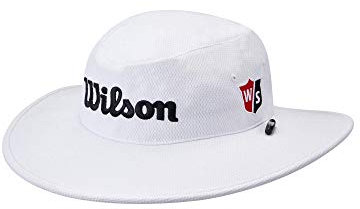 WILSON Herren-Sonnenhut, Weiß, Einheitsgröße US
