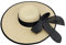 G-LIKE Damen Sonnenhut Sommerhut Strandhut – Eleganter Faltbarer Strohhut Outdoor Sonnenschutz Leichter Damenhut Sommer UV-Schutz UPF 50+ Breite Krempe Hut mit Schleife für Frauen Mädchen (Beige1)