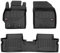 Fußmatten Gummimatten kompatibel mit Toyota Auris I 2006-2013 OMAC Premium 3D Schwarz TPE Gummi