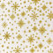 MAGAM-Stoffe Winter Season Baumwollstoff Weihnachten Oeko-Tex Meterware 50cm (Schneeflocken Natur Weiß)