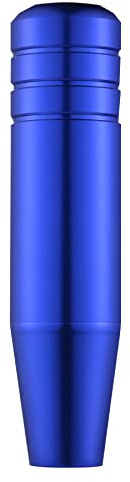Padaodao Aluminium-Schaltknauf, langer Renn-Schaltknauf für die meisten Schaltgetriebe, Autos, LKWs, SUVs, Blau
