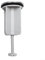 Emiif Bouchon de vidange universel pour lavabo de salle de bain 40 mm