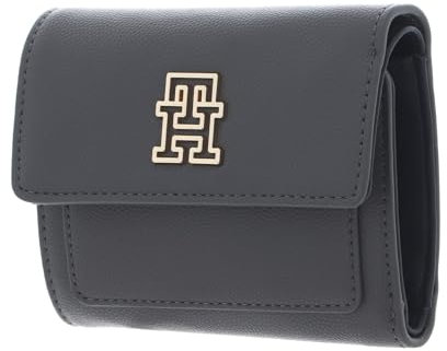 TOMMY HILFIGER TH Timeless Flap Wallet M Grey Line