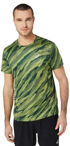 Asics 2011C646 - CORE All Over Print SS TOP 301 Cactus/RA Gr. M