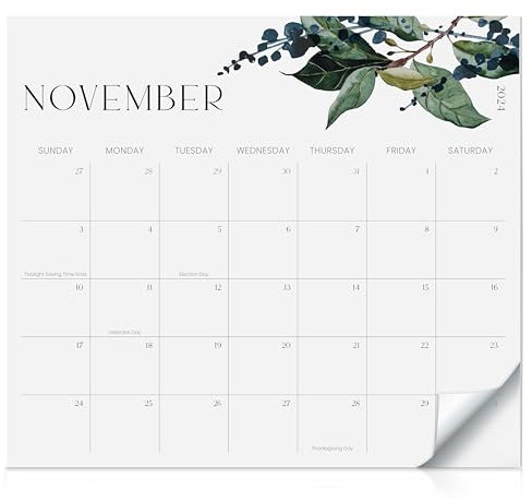 Beautiful 2025 Magnetic Fridge Calendar - Runs Until December 2025 - The Perfect Monthly Refrigerator Calendar for Easy Organizing