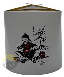 Asia Foodbox - Nudelbox - Asian Food - Wok to go Becher - Weiß mit Logo - Lunchbox - Essensbox - Mahlzeit - Mitnehmen - 50 Stück, 26oz - 750ml