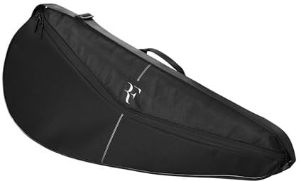 Wilson RF Tennisschlägerhülle – für 1 Schläger, Schwarz