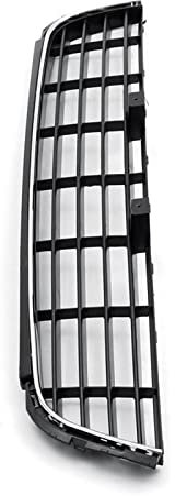 NIKISO Disipación Calor Rejilla Ventilacion para V&W G&olf MK6 2008-2013 Panel De Rejilla De Parachoques Central Inferior Delantero del Coche Embellecedor Cromado
