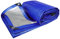 Bâche Imperméable Extérieur 4x5m, Bâche de Protection Piscine, 160g/m² Polyéthylène Bâches UV Résistant avec Œillets, Idéal pour Toiture, Camion, Pergola, Camping, Remorque, Bois