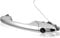 eSynic Original Chrome Right Handle Fits for Fiat 500 Offside Right Drivers Side Car Outer Door Handle Fiat 500 Driver Door Handle Replacement OEM:735592012