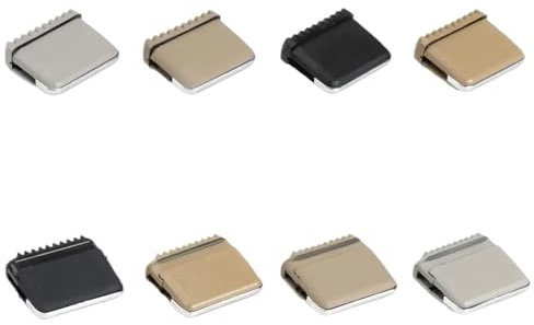 XEBRAD Auto Front Klimaanlage A/C Air Vent Outlet Tab Clip Reparatursatz, for Mercedes-Benz, S Klasse W220 98-05 Mitte Links Rechts Entlüftungsclip für Klimaanlage(Gray Left Right)