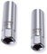2 Pcs 14mm and 16mm Spark Plug Socket Set, 12-Point Spark Plug Removal Tool 3/8-Inch Drive Thin Wall Build-in Spring Clips Compatible with Motorcycle, Car
