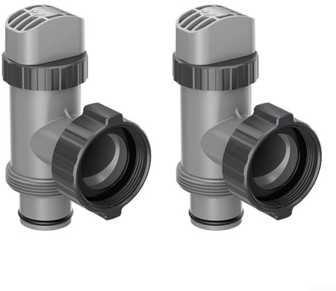 Repuesto de 2 piezas para Intex 10747 conjunto de válvula de émbolo de piscina para bombas de filtro