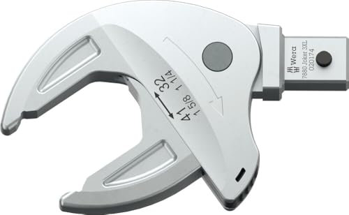 Wera 05020174001 7880 Joker 3XL Selbstjustierender Einsteck-Maulschlüssel für Schlüsselweite 32-41 mm, 14x18 mm, 14x18 x 32-41 x 1 1/4-1 5/8 x 128,1 mm