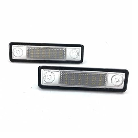 Rynplex No Error Canbus Car License Plate Light Number Auto Warning Lamp, for Opel, for Corsa Vectra B Astra F G Omega A B Zafira A Signum Car Number Plate Light(BLACK Pair)