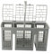 ZWEquipint Cesta de cubiertos para lavavajillas, compatible con Bosch para Siemens para Bauknecht para Neff, 6 compartimentos con mango extraíble, pieza de repuesto gris 418280