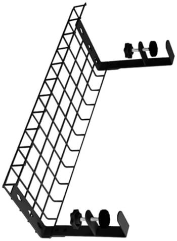 Untertisch-Aufbewahrungsregal, für Zuhause, Büro, Schreibtisch, Draht-Organisation, Küche, Aufbewahrung, Metall-Kabel-Management-Tablett, Ersatz