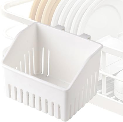 Escurridor de cubiertos colgante de 10 x 8 cm, larga vida útil | Escurridor cubierto de cocina de polipropileno, almacenamiento para tenedores, cucharas, palillos, cubiertos, cocina doméstica