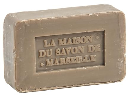 La Maison du Savon de Marseille - Traditional French Soap Bar with Olive Oil - Softening and Moisturising Skin Wash - Household Cleaning - Multipurpose - 100g