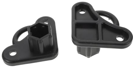 SHINEOFI 2 Stück Sonnenschirmständer Fußplatten aus Robustem Material für Terrassen und Strandsonnenschirme Ersatzteile für Zeltfüße Wetterfeste Markisen Bodenhalterungen für Camping