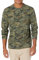 Amazon Essentials Men's Slim-Fit Long-Sleeve T-Shirt, Green Camo, XL