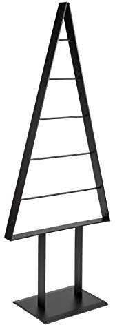 Tannenbaum Metall künstlich Weihnachtsbaum Edel Anthrazit Matt 98cm (Anthrazit Pearl)