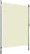 vidaXL Outdoor Roller Blind-Cream 150x270cm-Vertical Balcony Shade/Privacy Screen-Adjustable, UV/Heat Resistant Fabric with PA Coating-Easy Install